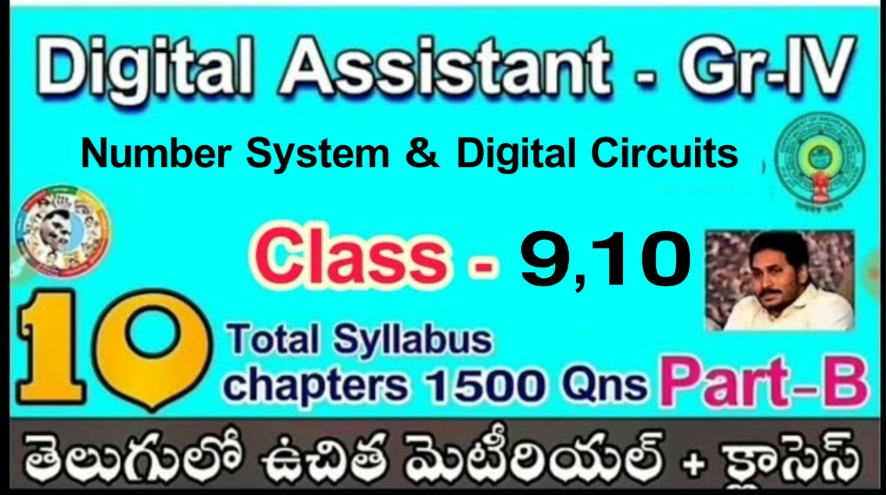 Computer Organization Class 9 10 PDF Digital Assistant AP Grama 